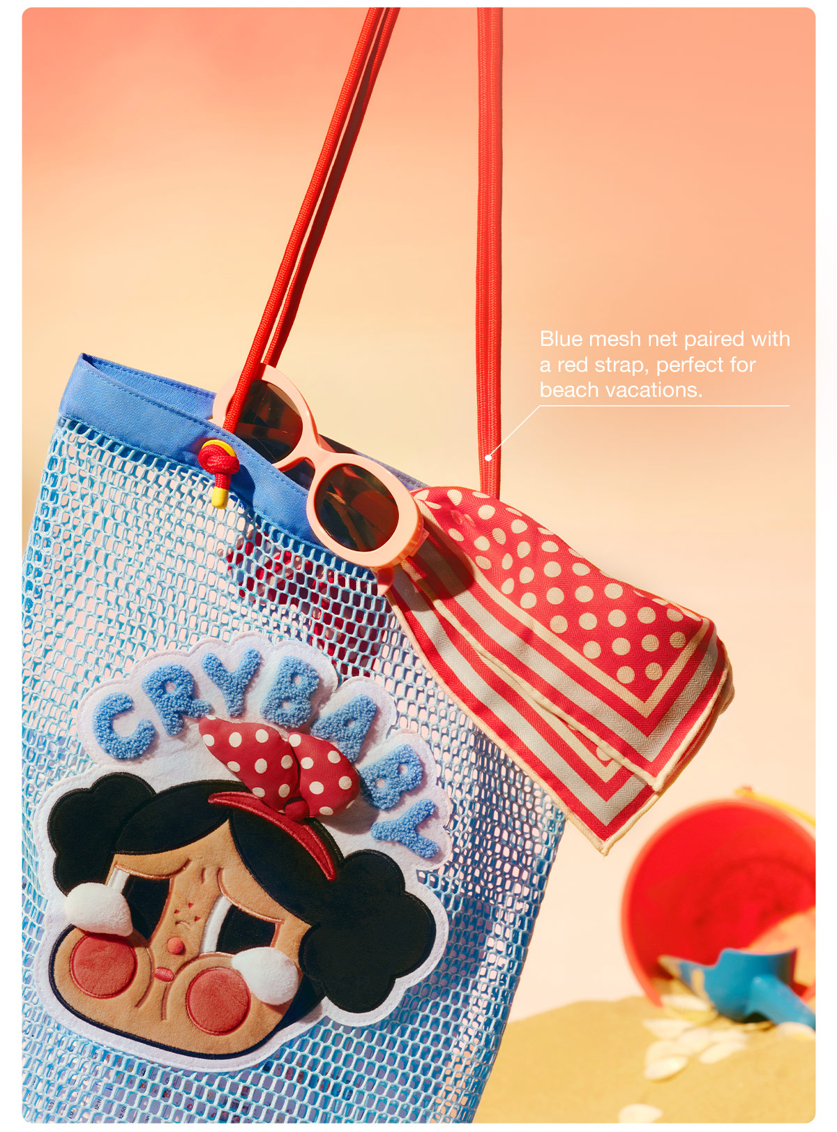 CRYBABY Vacation Mode On Series-Shoulder Bag - POP MART (Japan)