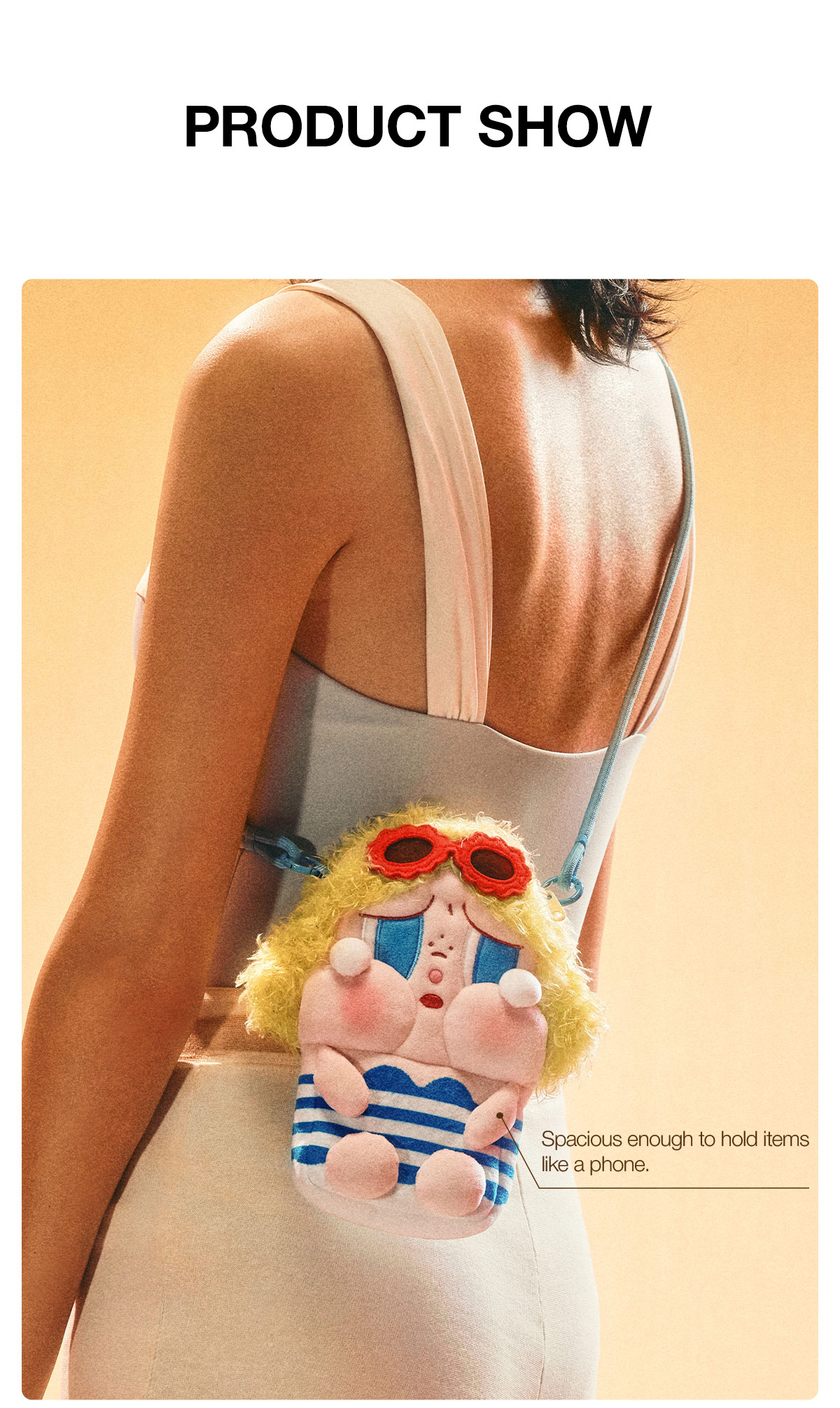 CRYBABY Vacation Mode On Series-MINI Crossbody Bag - POP MART (Japan)