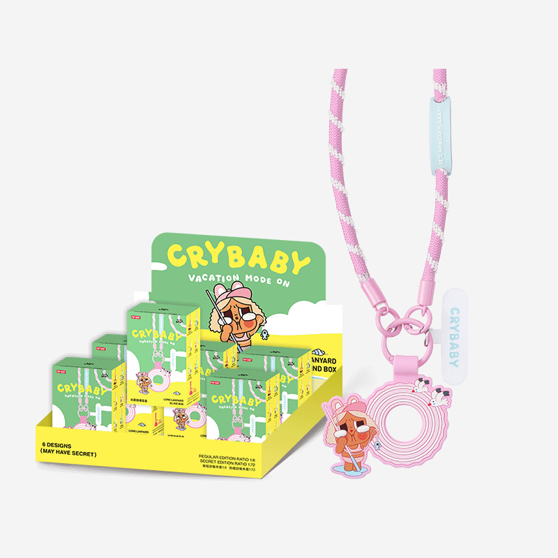 CRYBABY Vacation Mode On Series-Long Lanyard Blind Box | ポップマート