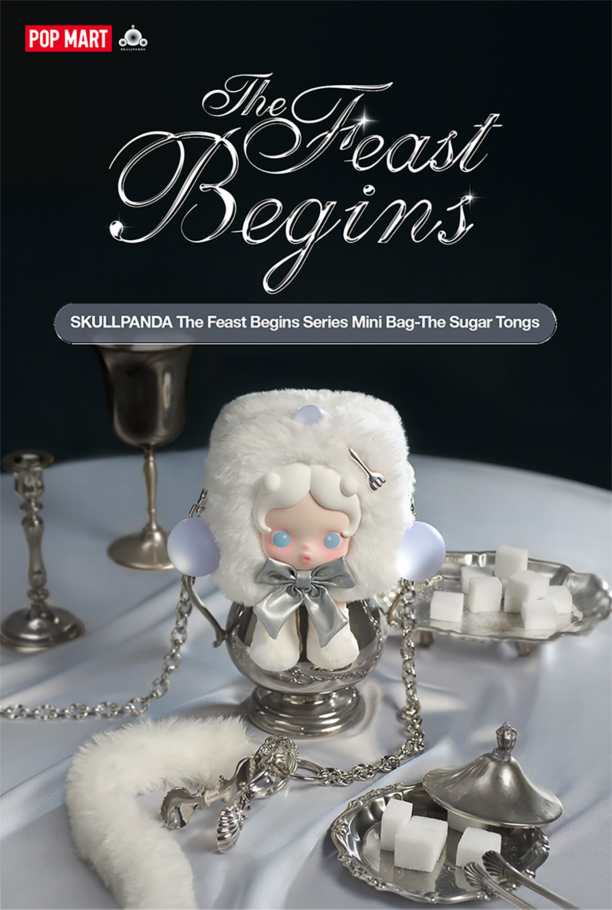 SKULLPANDA The Feast Begins Series Mini Bag-The Sugar Tongs - POP