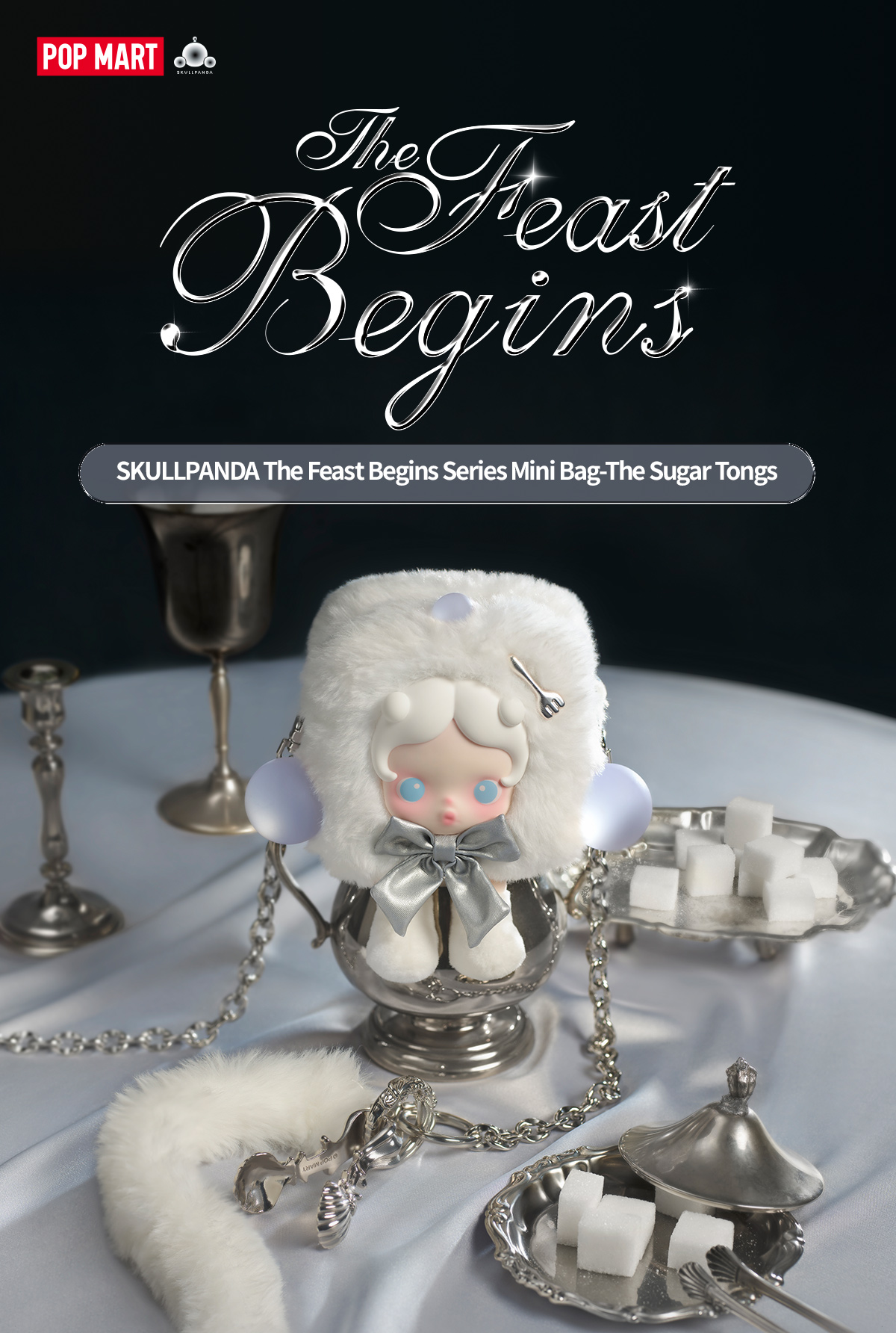 SKULLPANDA The Feast Begins シリーズ ミニバッグ The Sugar Tongs