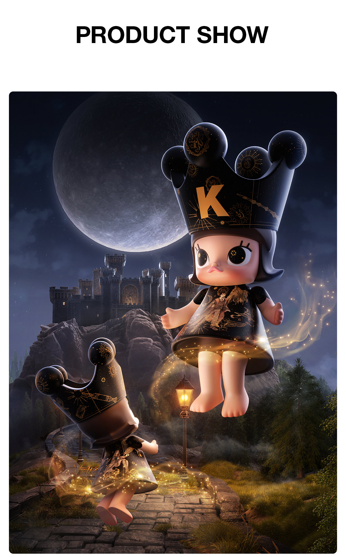 MEGA ROYAL MOLLY 1000% Harry Potter - POP MART (Japan)