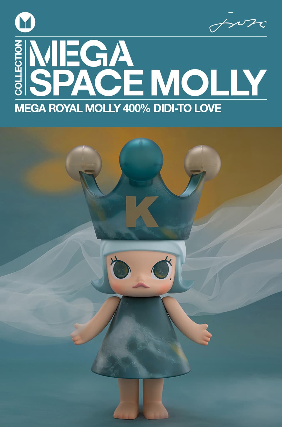 MEGA ROYAL MOLLY 400% DIDI-TO LOVE - POP MART (France)