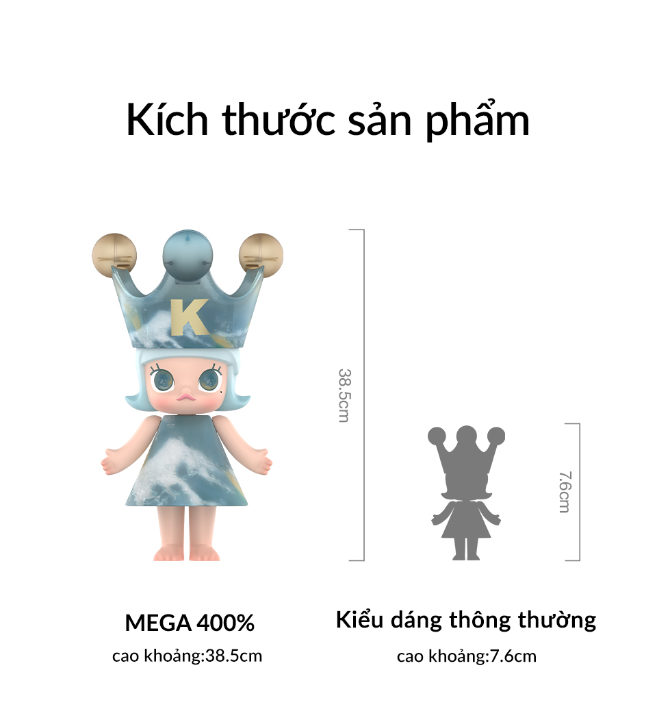 MEGA ROYAL MOLLY 400% DIDI-TO LOVE - POP MART (France)