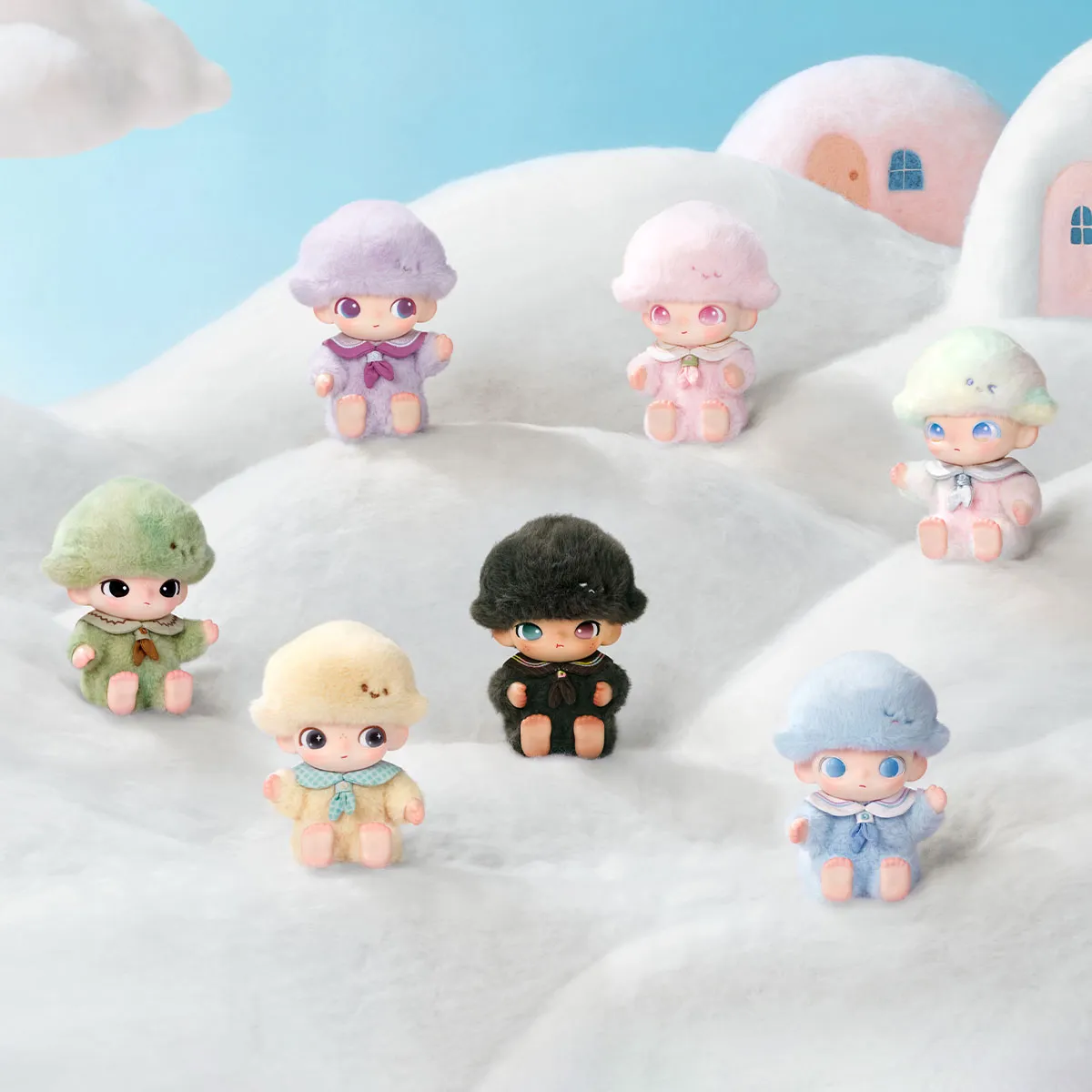 DIMOO Journal of New Life Series-Vinyl Plush Pendant Blind Box 