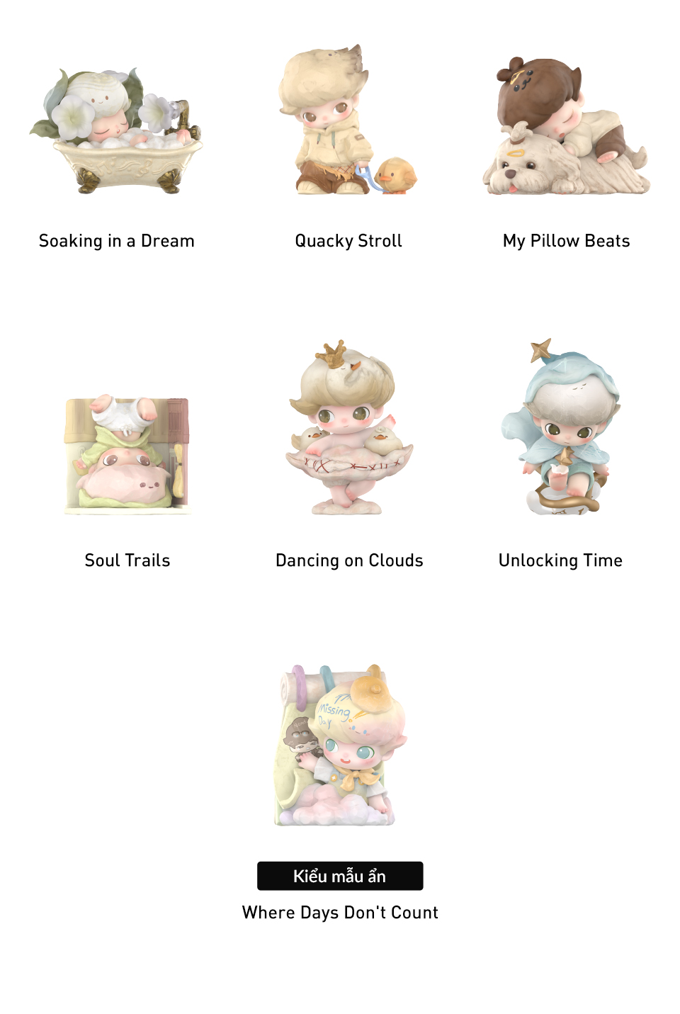 DIMOO The Missing Day Series Figures - POP MART (Japan)