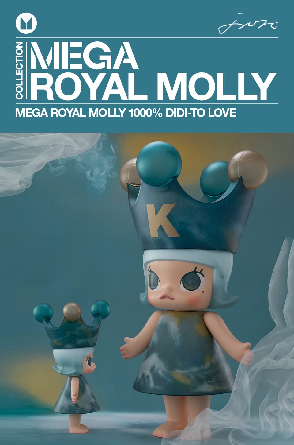 MEGA ROYAL MOLLY 1000% DIDI-TO LOVE - POP MART (Switzerland)