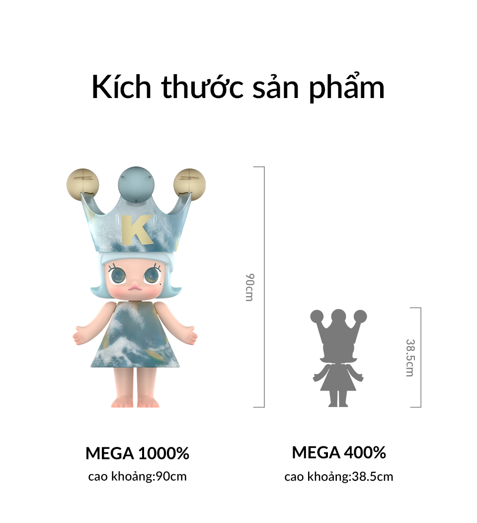 MEGA ROYAL MOLLY 1000% DIDI-TO LOVE - POP MART (Switzerland)