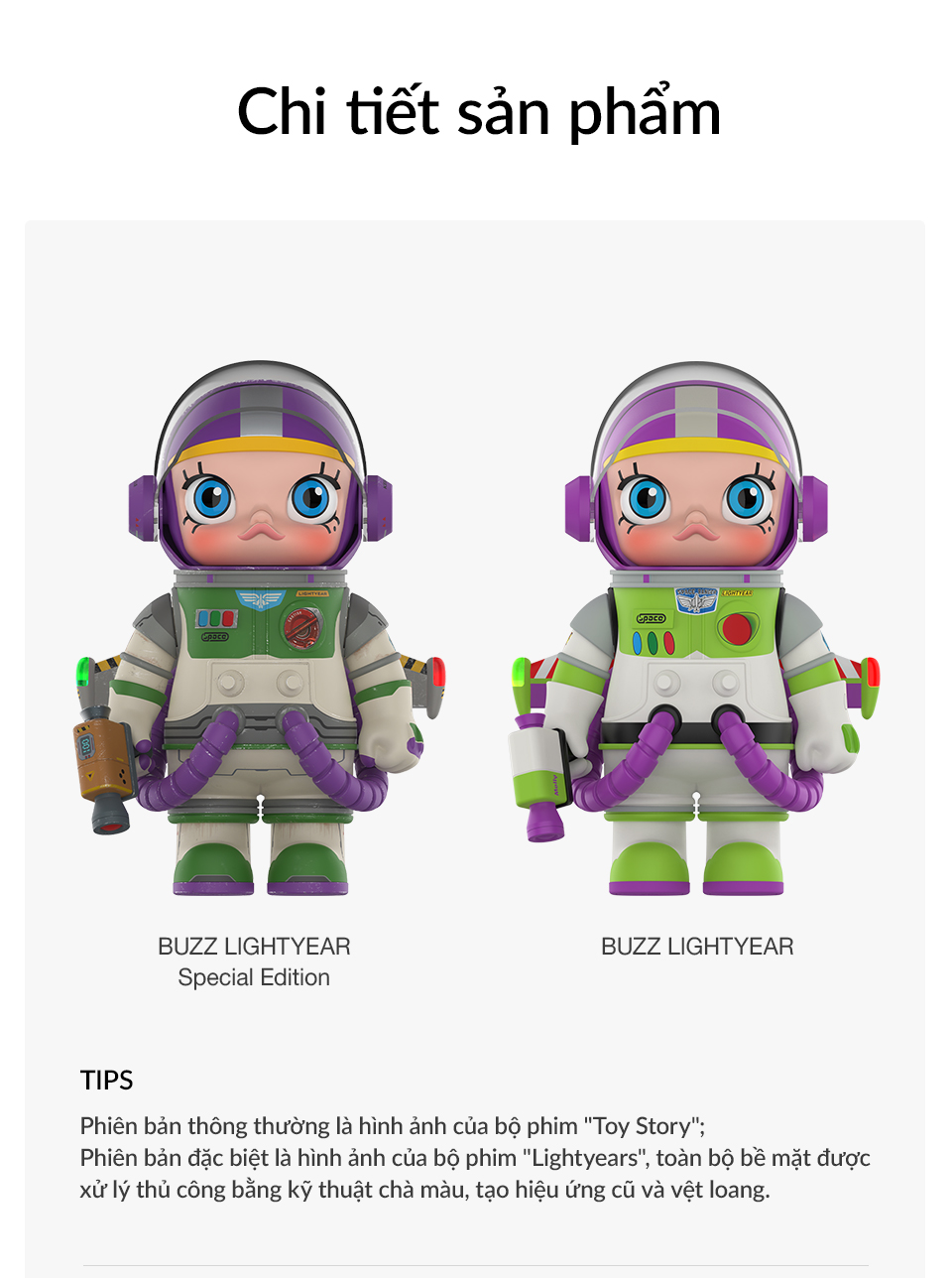 MEGA SPACE MOLLY 400% Buzz Lightyear - POP MART (Greece)