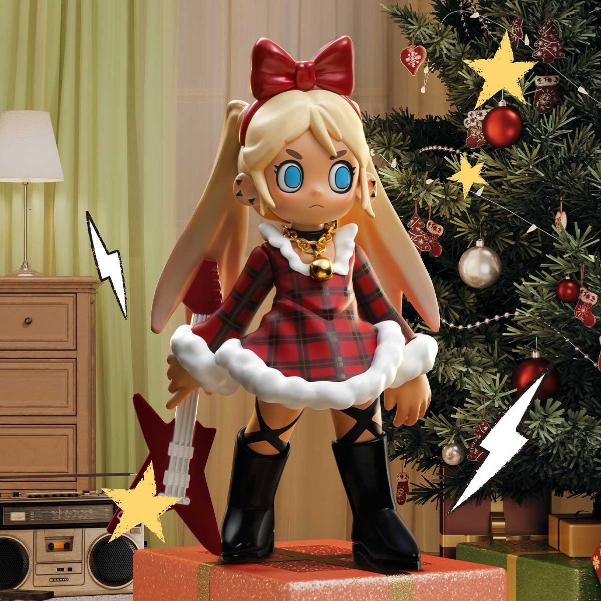 Lil Peach Riot Holiday Mixtape Series Figures - POP MART (Japan)