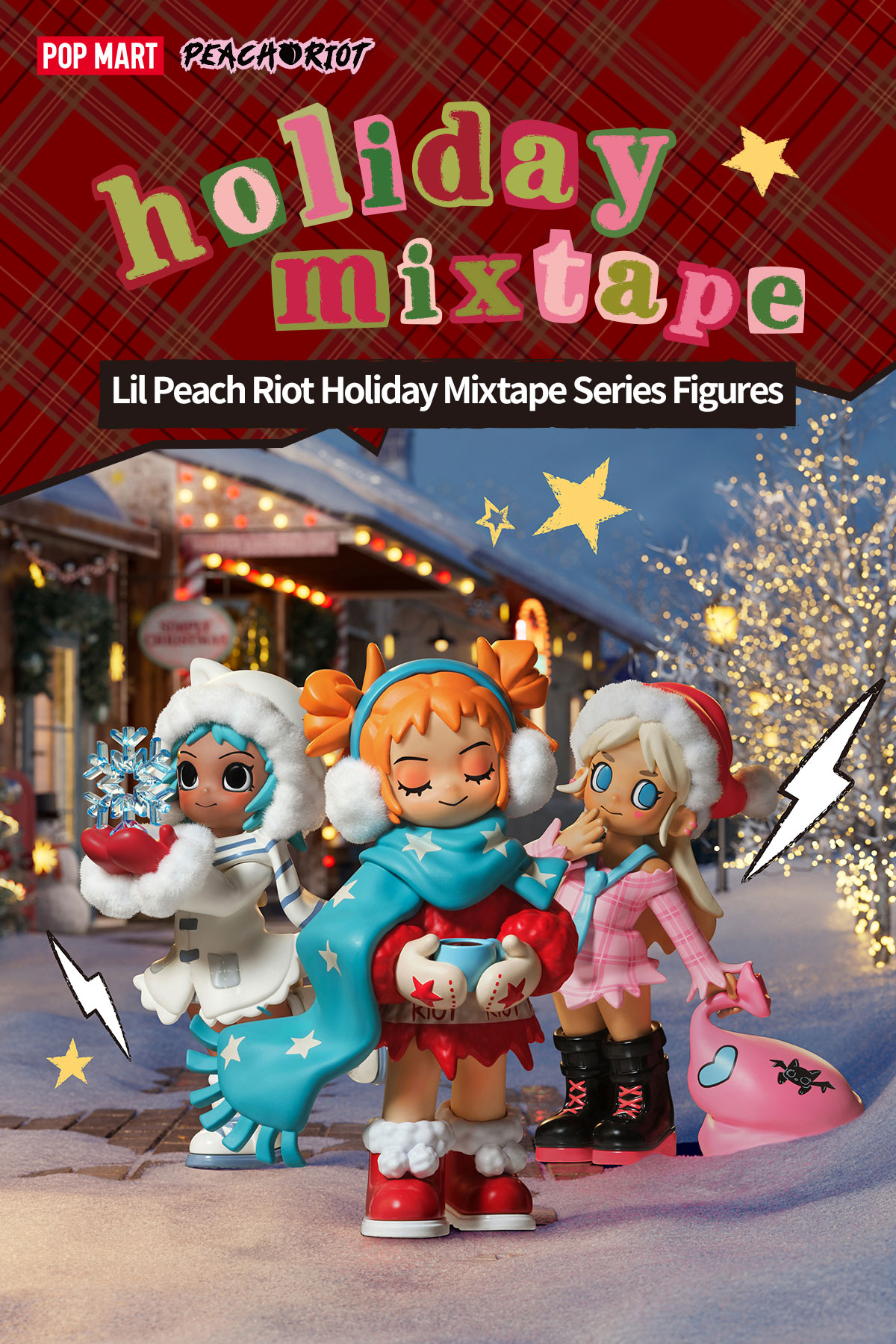 Lil Peach Riot Holiday Mixtape シリーズ - POP MART (Japan)