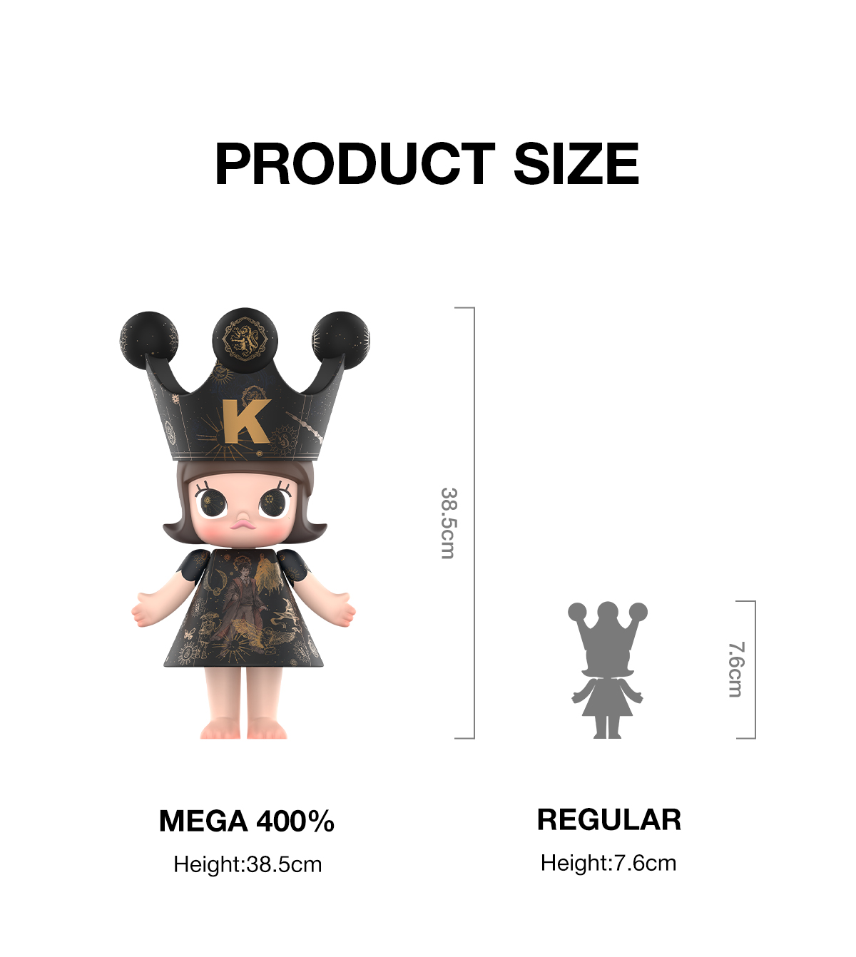 MEGA ROYAL MOLLY 400% Harry Potter - POP MART (Switzerland)