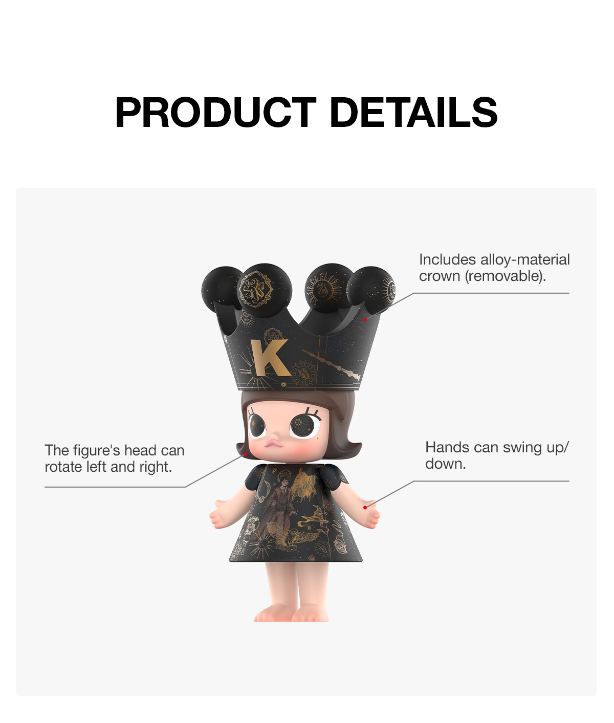 MEGA ROYAL MOLLY 400% Harry Potter - POP MART (Netherlands)