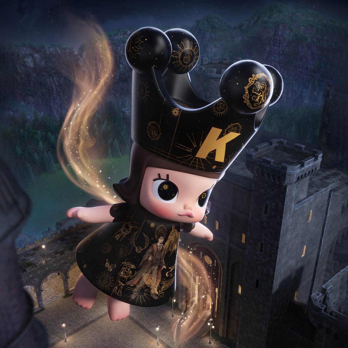 MEGA ROYAL MOLLY 400% Harry Potter - POP MART (Japan)