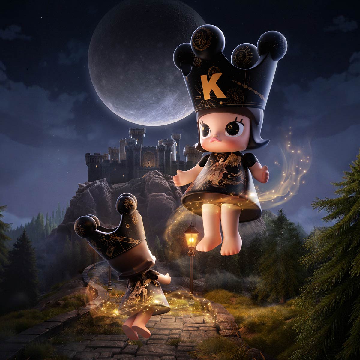 MEGA ROYAL MOLLY 400% Harry Potter - POP MART (Japan)