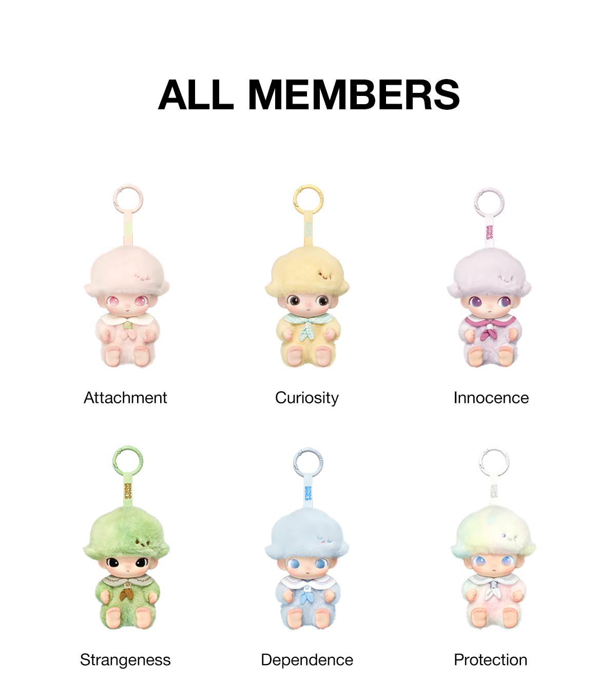 DIMOO Journal of New Life Series-Vinyl Plush Pendant Blind Box