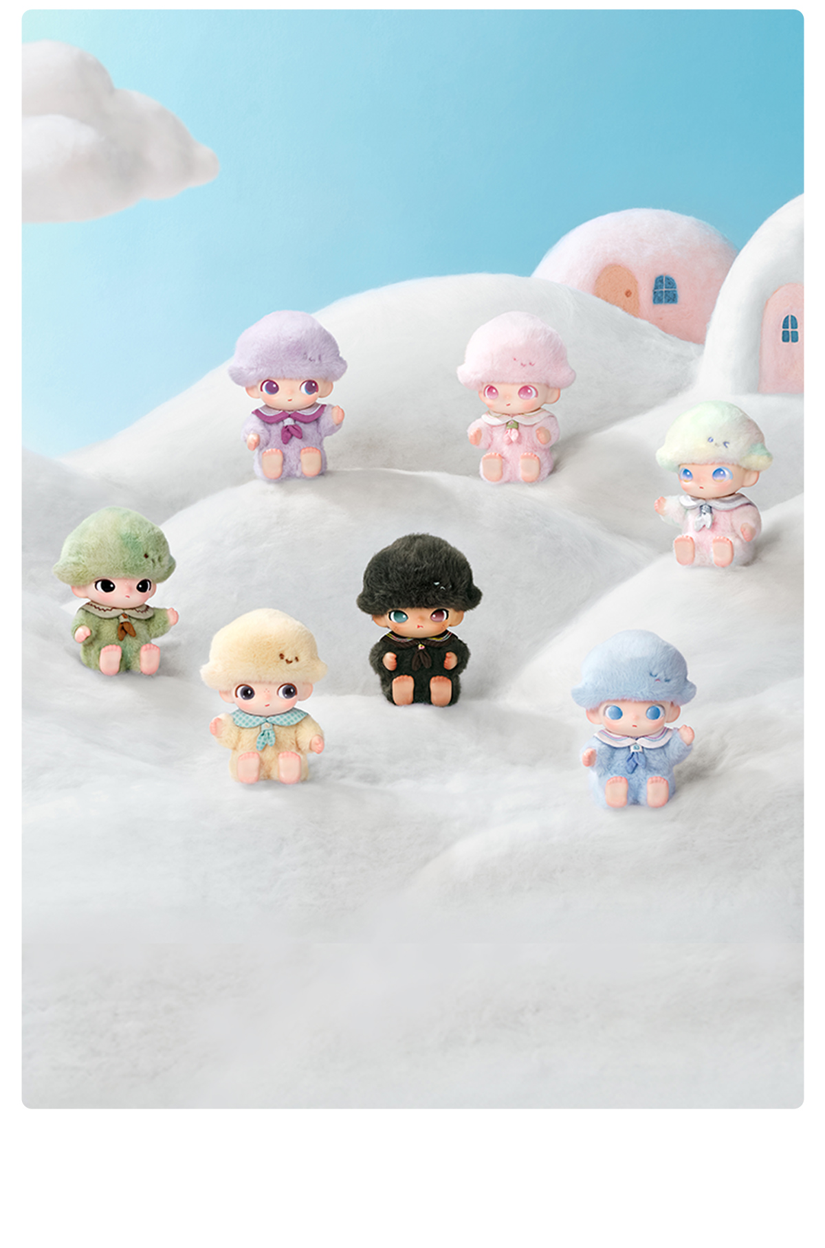 DIMOO Journal of New Life Series-Vinyl Plush Pendant Blind Box