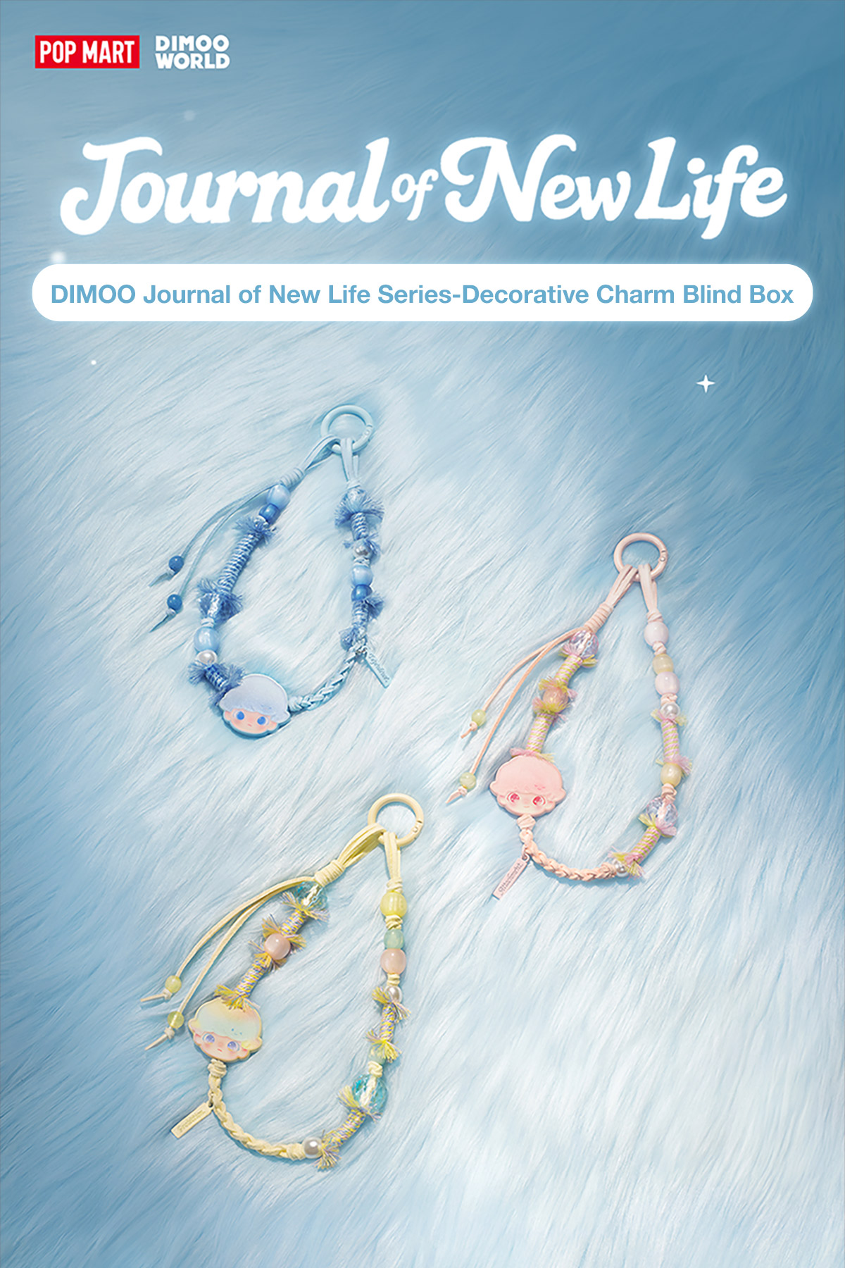 DIMOO Journal of New Life Series-Decorative Charm Blind Box - POP