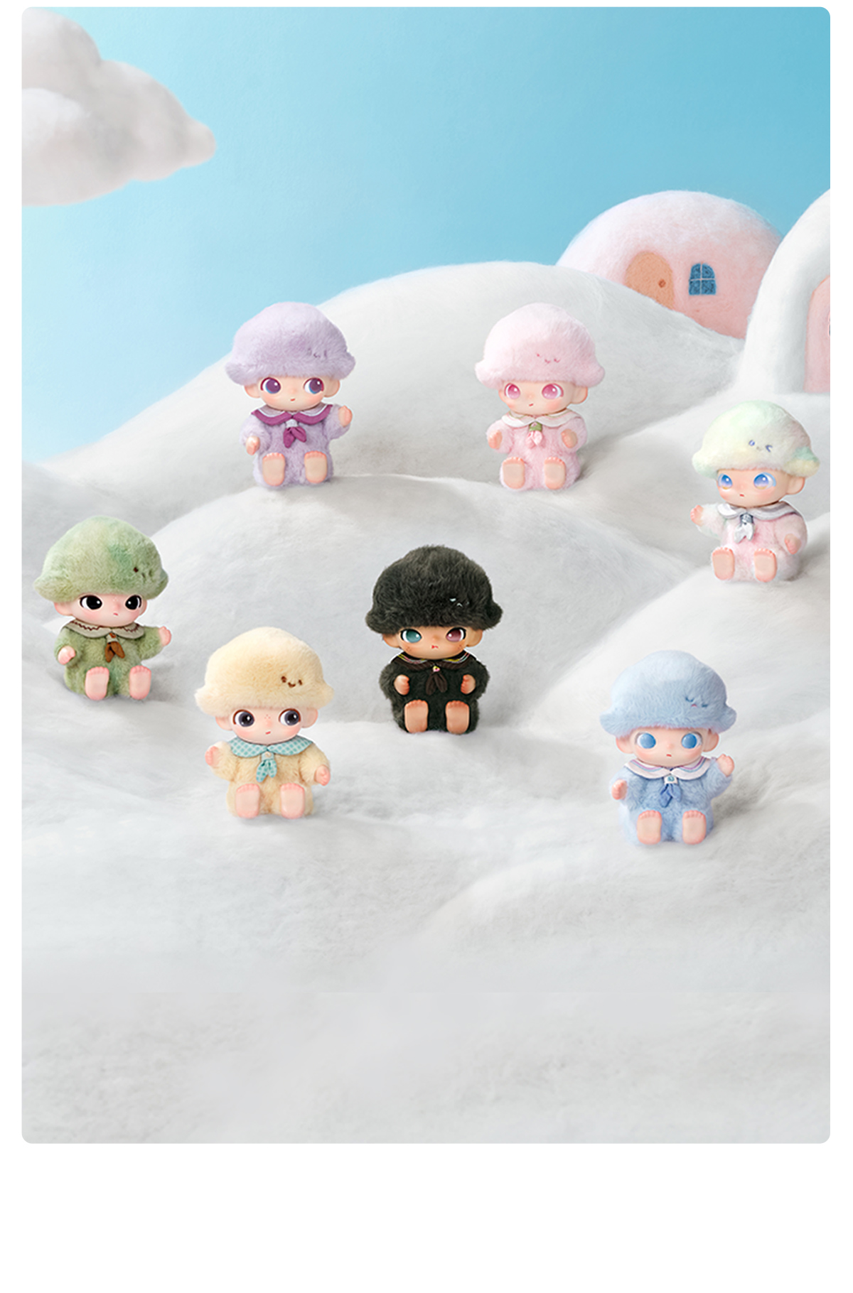 DIMOO Journal of New Lifeシリーズぬいぐるみペンダント - POP MART