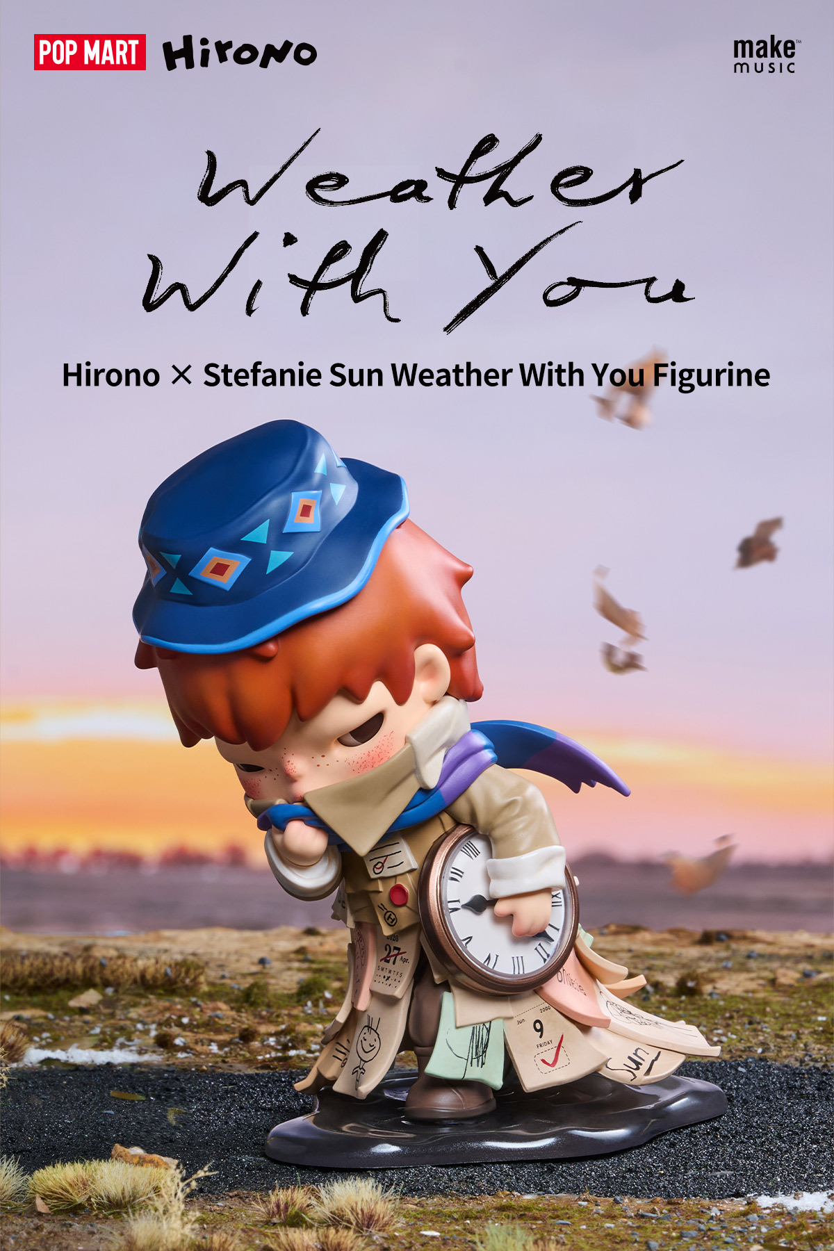 Hirono × Stefanie Sun Weather With You ビッグサイズ - POP MART (Japan)