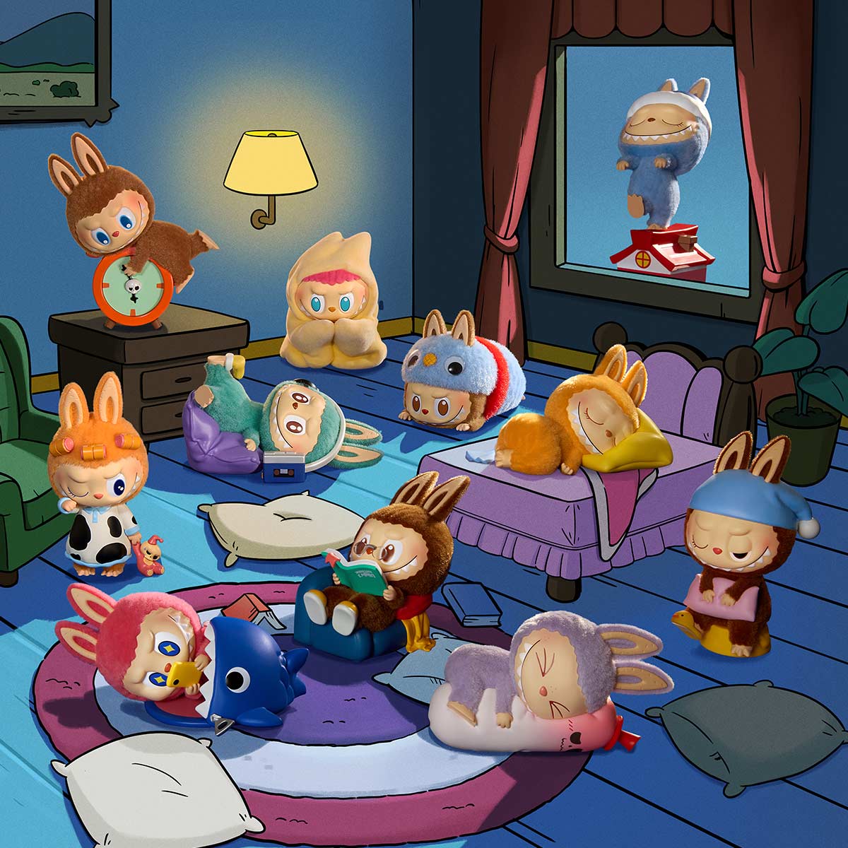 THE MONSTERS 1:00 A.M. シリーズ - POP MART (Japan)