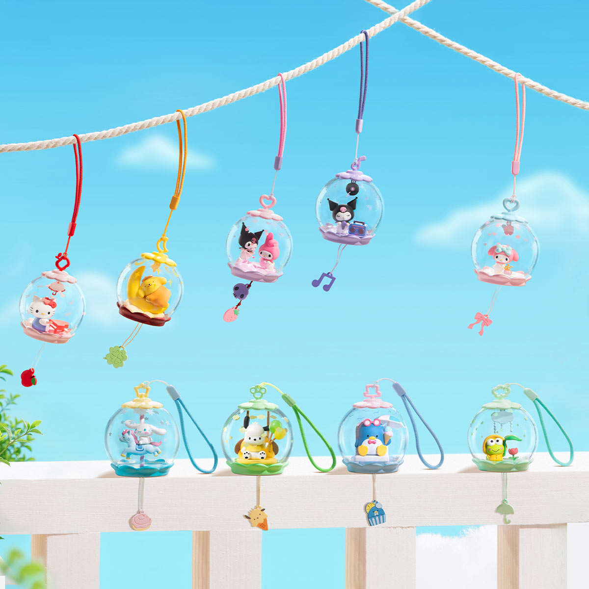 Sanrio characters Sweet Dream Bubble House Series Scene Sets - POP