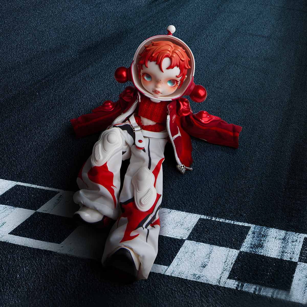 SKULLPANDA × DUCATI 1/6 Action Figure - POP MART (South Korea)