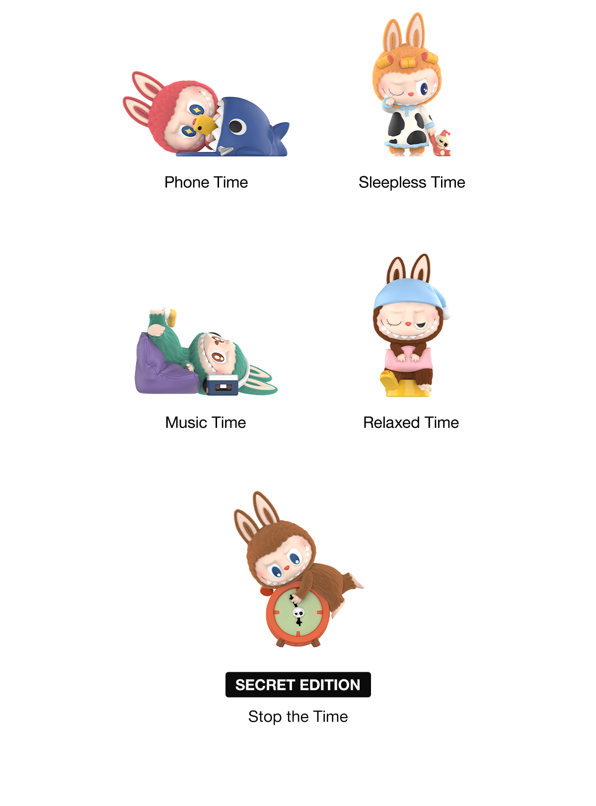 THE MONSTERS 1:00 A.M. Series Figures - POP MART (Japan)