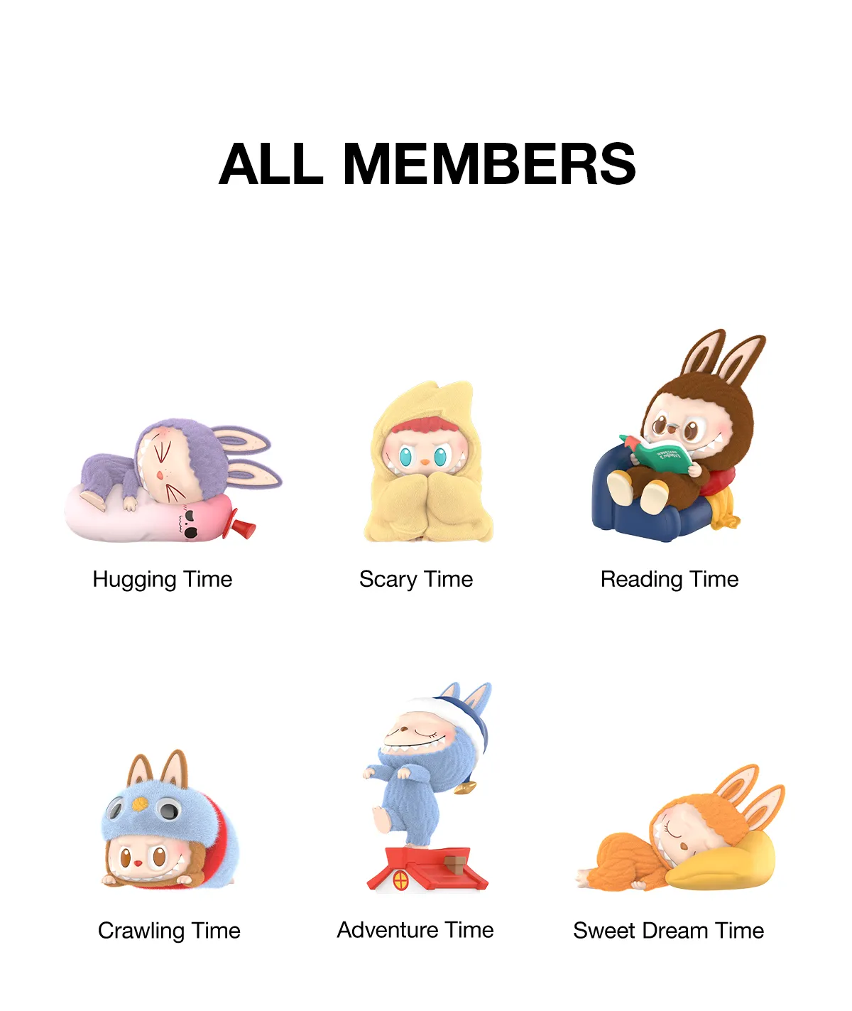 THE MONSTERS 1:00 A.M. Series Figures-POP MART(France)