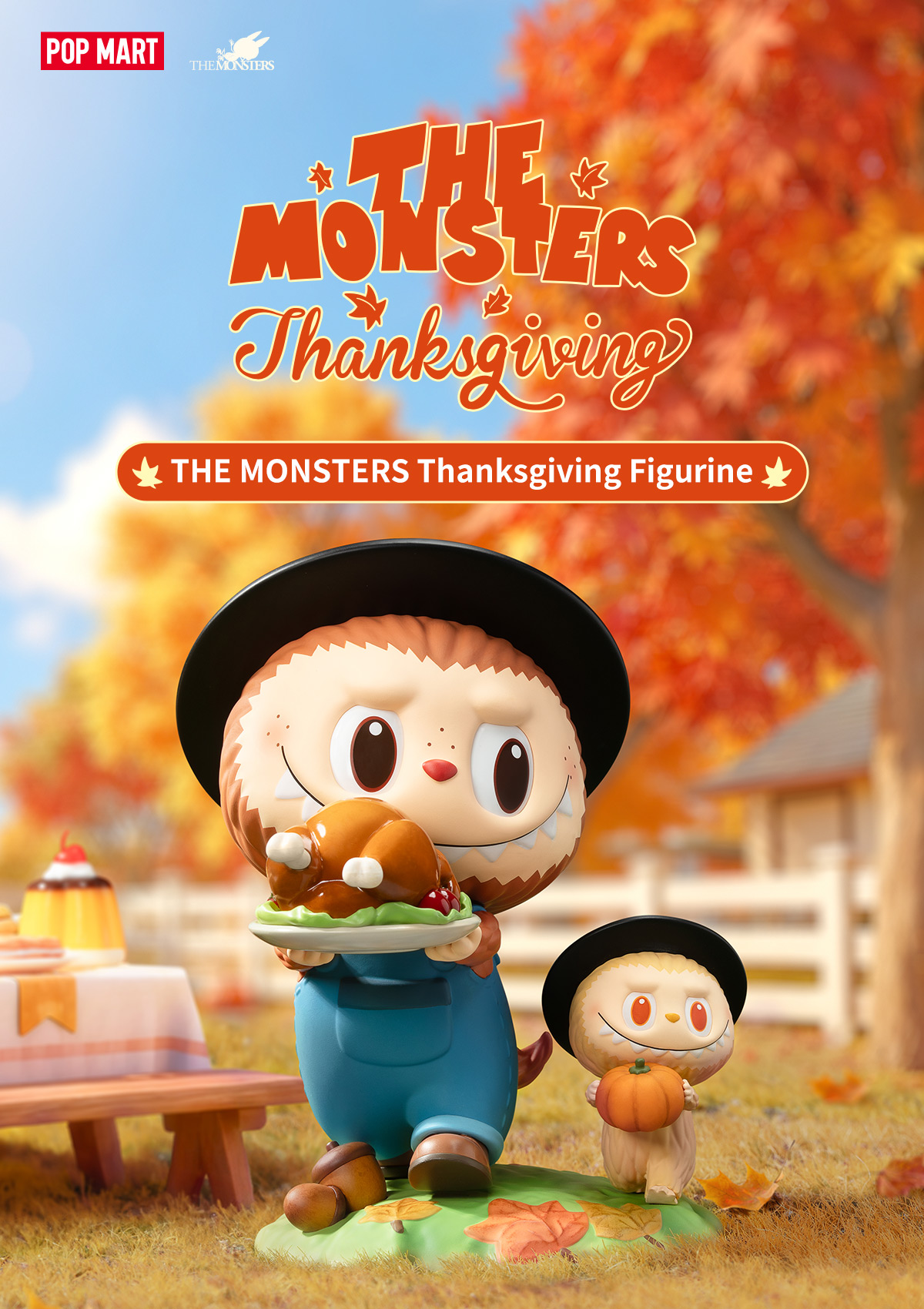 THE MONSTERS Thanksgiving ラブブ ポップマート THE MONSTERS Thanksgiving - POP MART (Japan)