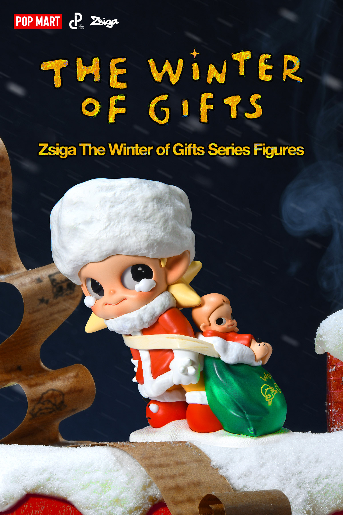Zsiga The Winter of Gifts Series Figures - POP MART (Singapore)