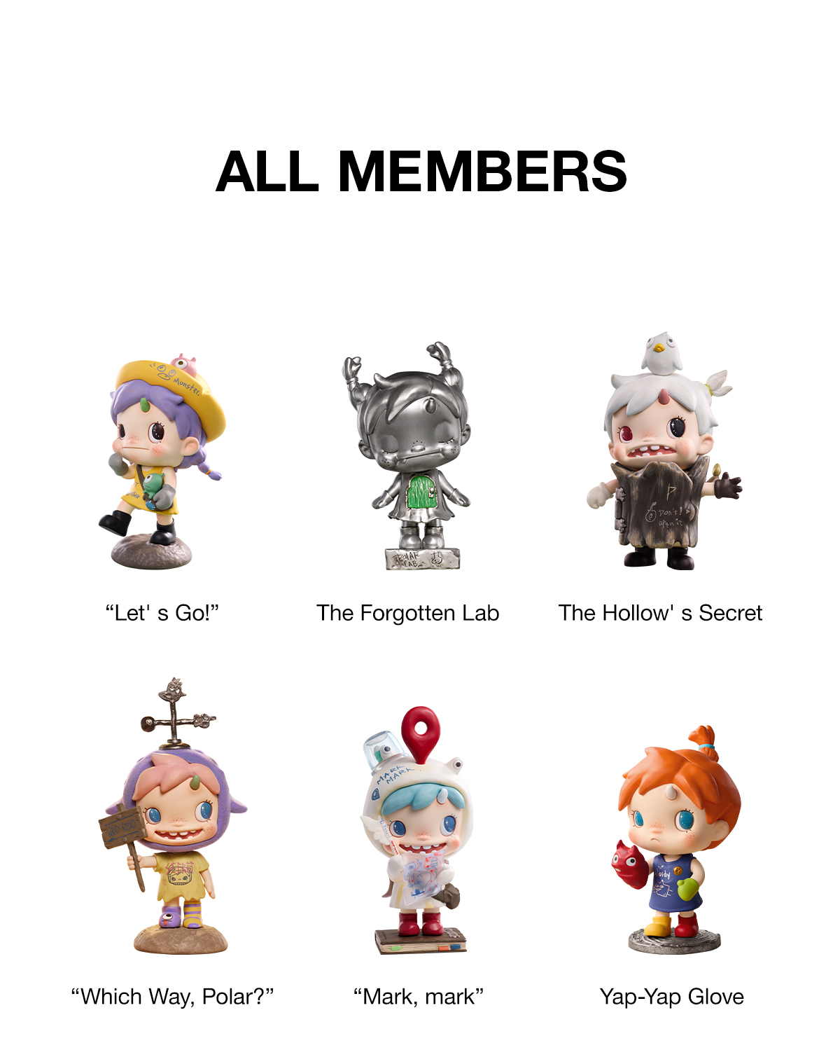 ポップマート　Polar Season 2 Hidden Forest Path Polar-Season 2 <Hidden Forest Path> Series Figures - POP MART