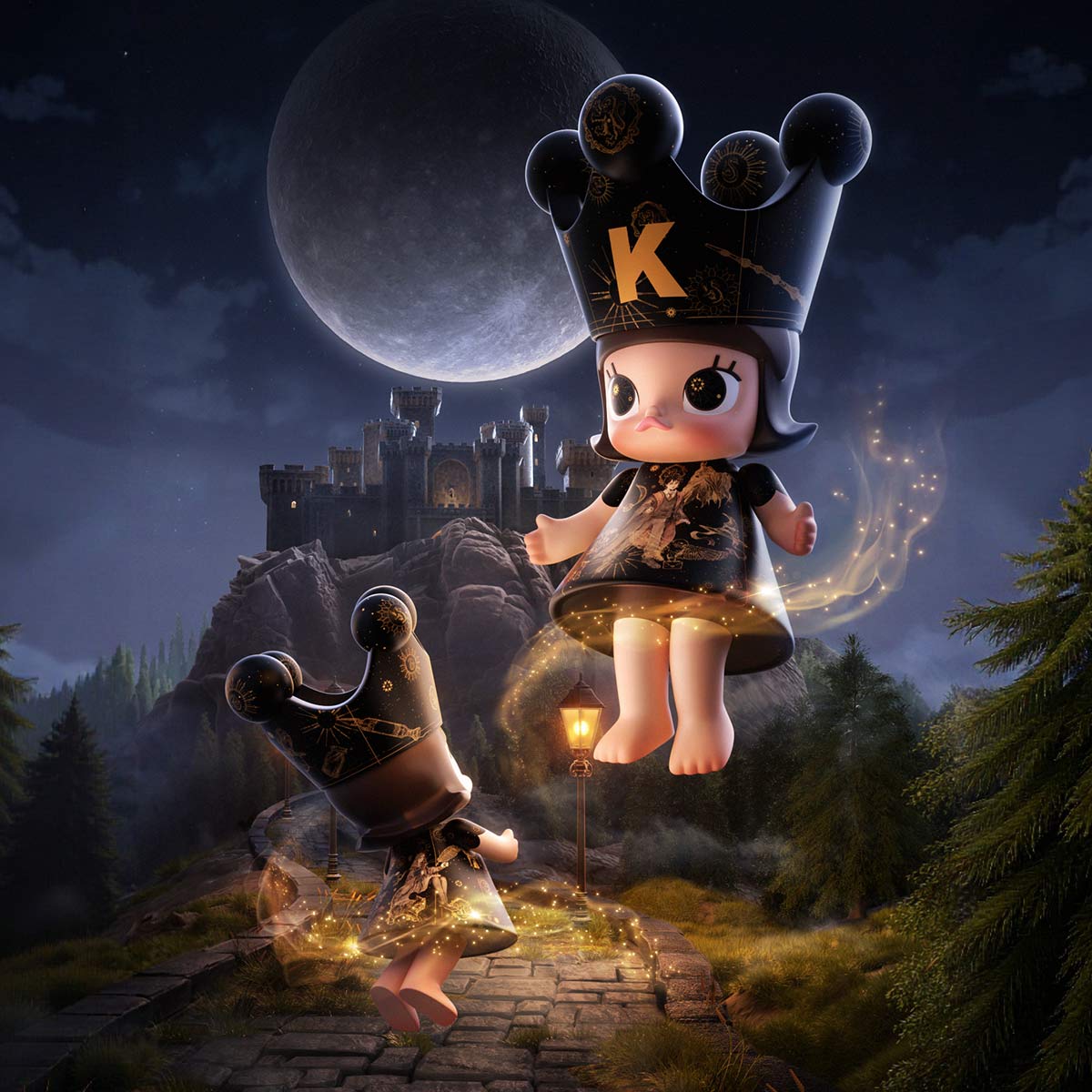 MEGA ROYAL MOLLY 1000% Harry Potter - POP MART (Japan)
