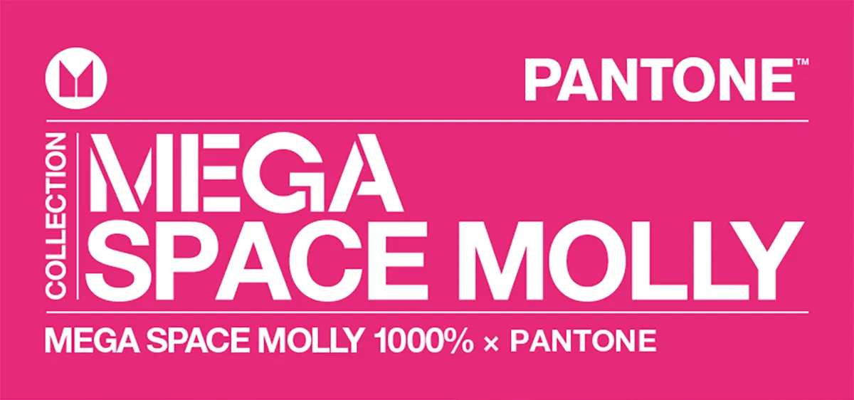 MEGA SPACE MOLLY 1000% PANTONE - POP MART (Australia)