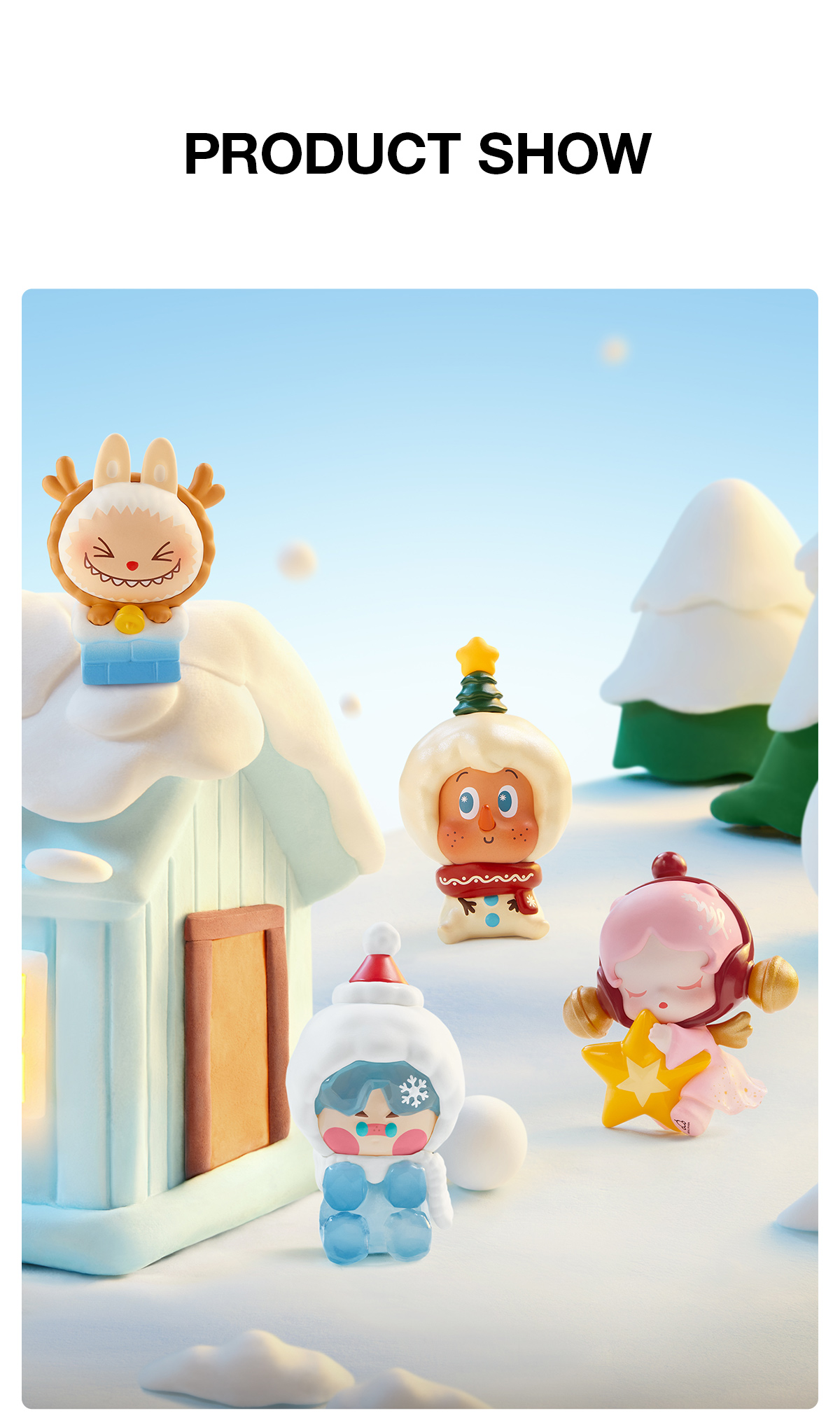 POP BEAN Winter Romance Series Box Set - POP MART (New Zealand)