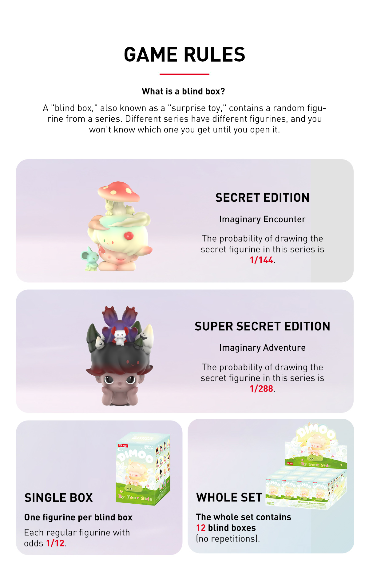 DIMOO By Your Side Series Figures - POP MART (Japan)