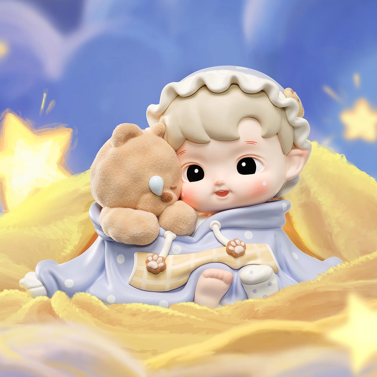 マースパー、バスキアの作品　popmart HACIPUPU Whispers of My World Series Figures - POP MART (Japan)