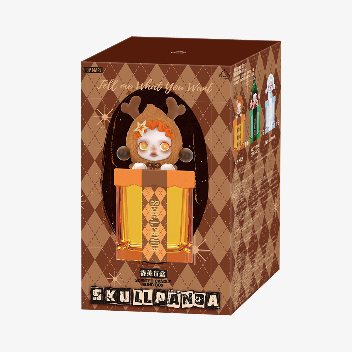 SKULLPANDA Tell Me What You Want Series-Scented Candle Blind Box