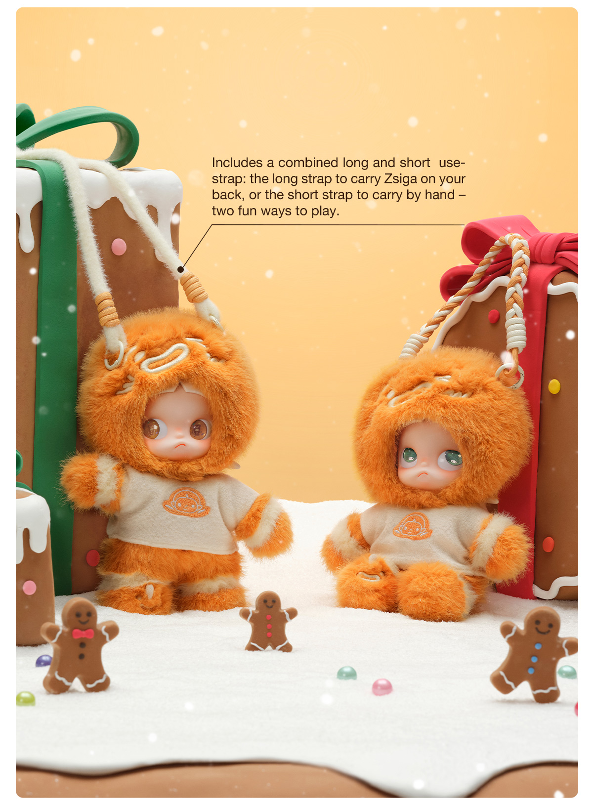 Zsiga Gingerbread Man 1/8 Action Figure - POP MART (Austria)