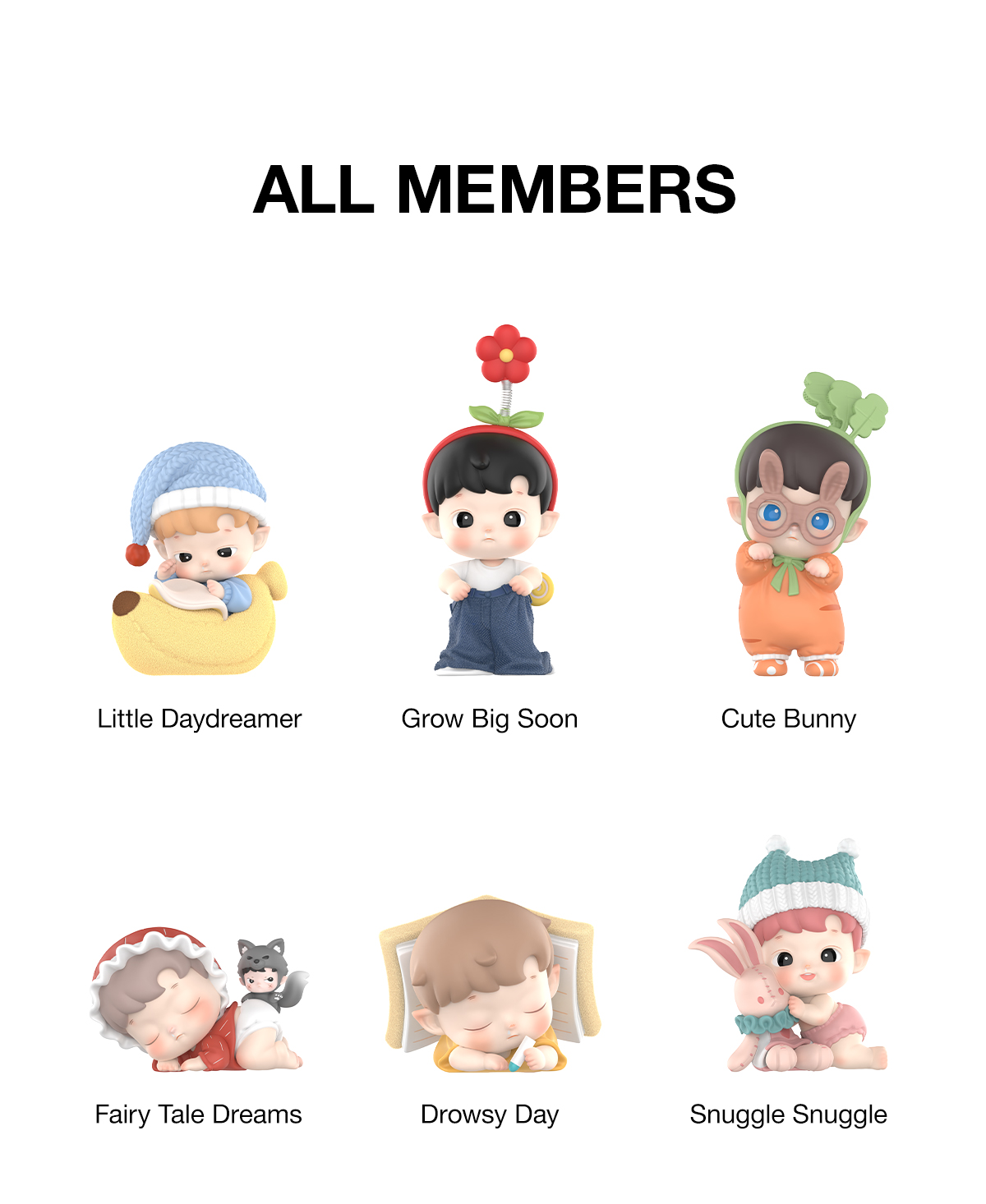 HACIPUPU Whispers of My World Series Figures - POP MART (France)