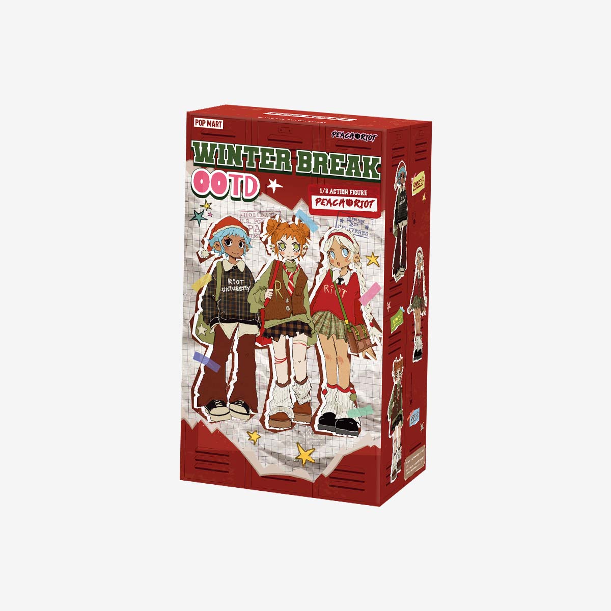 Peach Riot Winter Break OOTD Series 1/8 Action Figure - POP MART