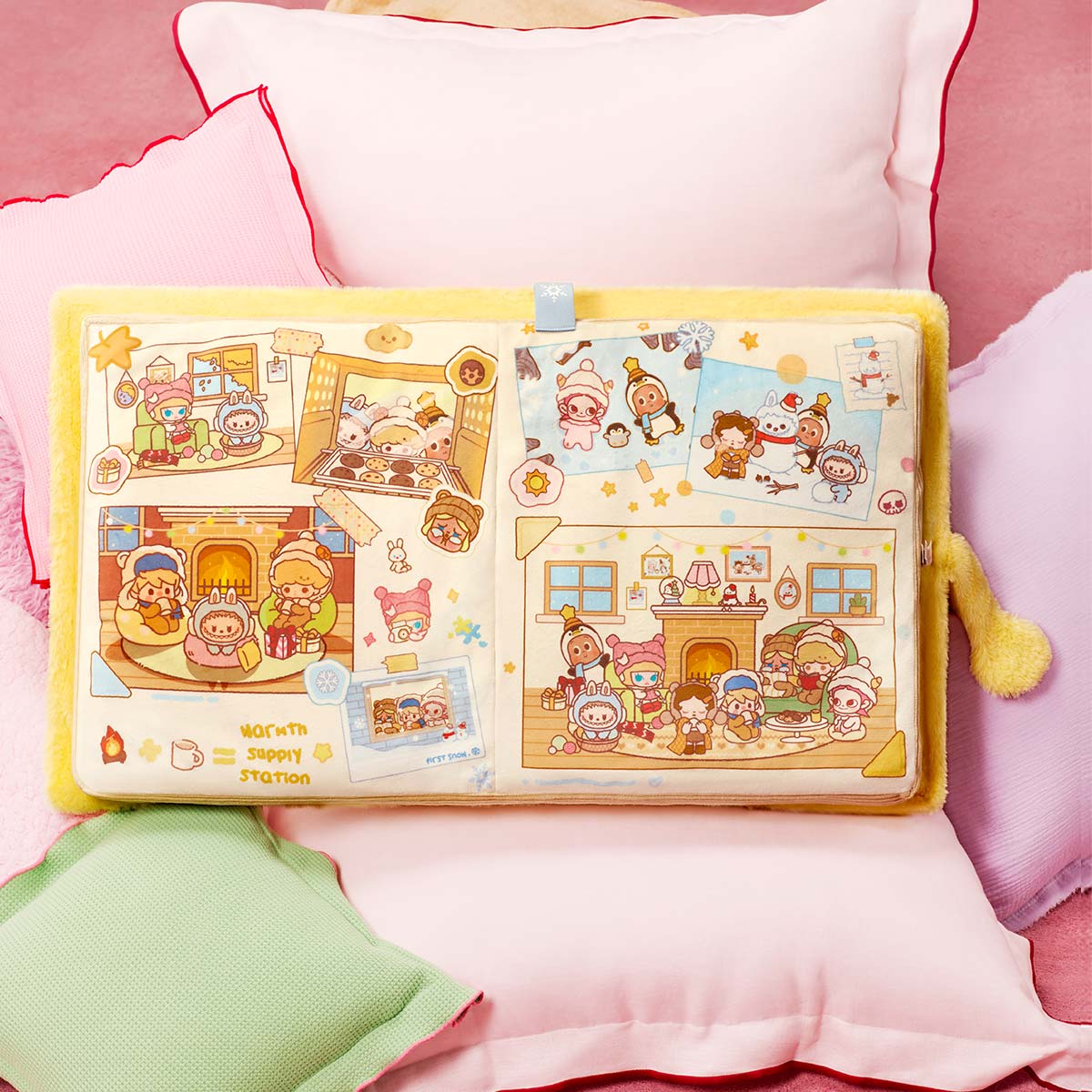 POP BEAN Fluffy & Cozy Series-Pillow - POP MART (Australia)