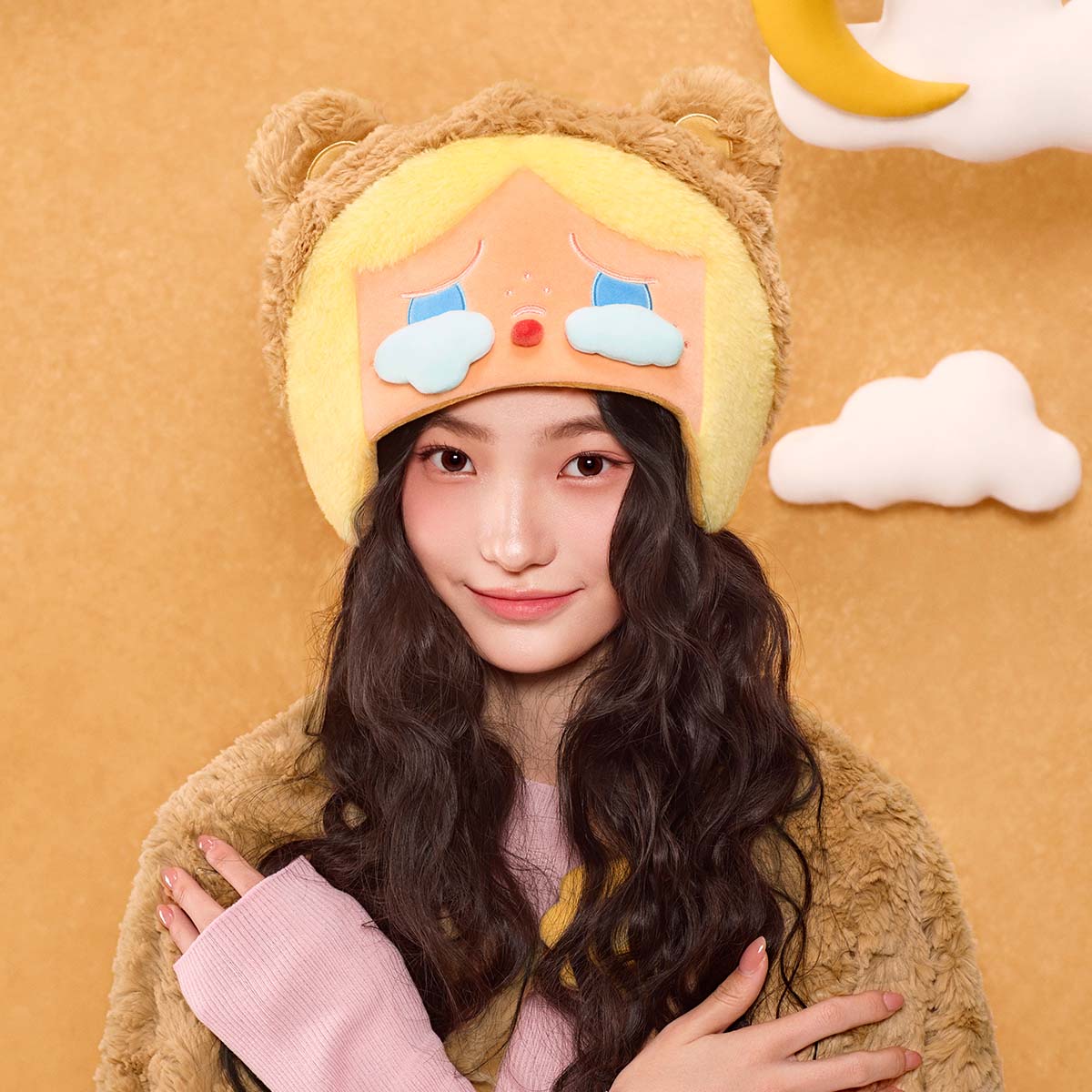 Dreamcatcher POP UP 限定 ブランケット POP BEAN Fluffy & Cozyシリーズ CRYBABY ブランケット - POP MART (Japan)