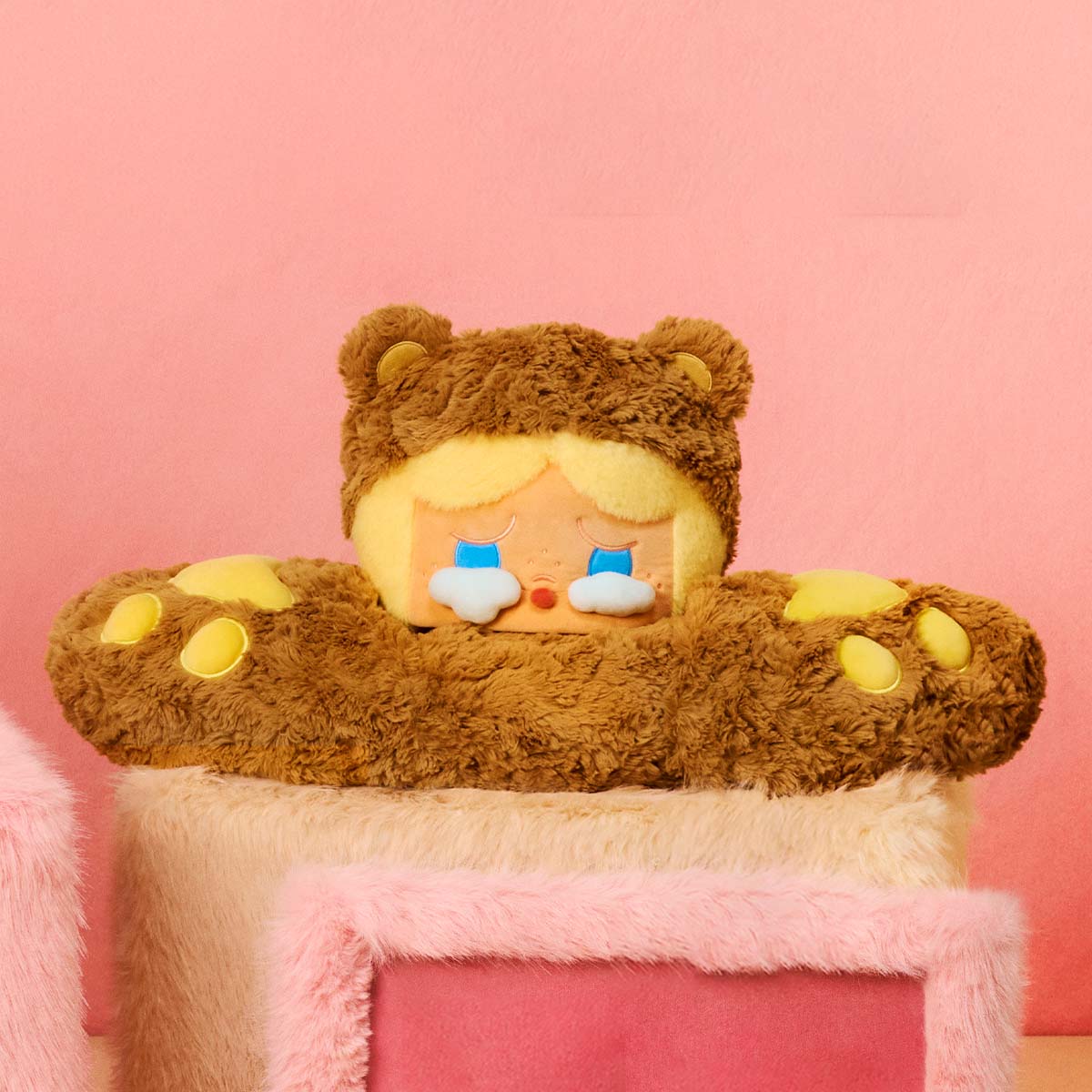 POP BEAN Fluffy & Cozyシリーズ CRYBABY ブランケット - POP MART (Japan)