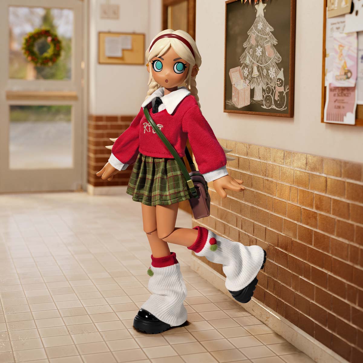 Peach Riot Winter Break OOTD シリーズ1/8アクションフィギュア - POP