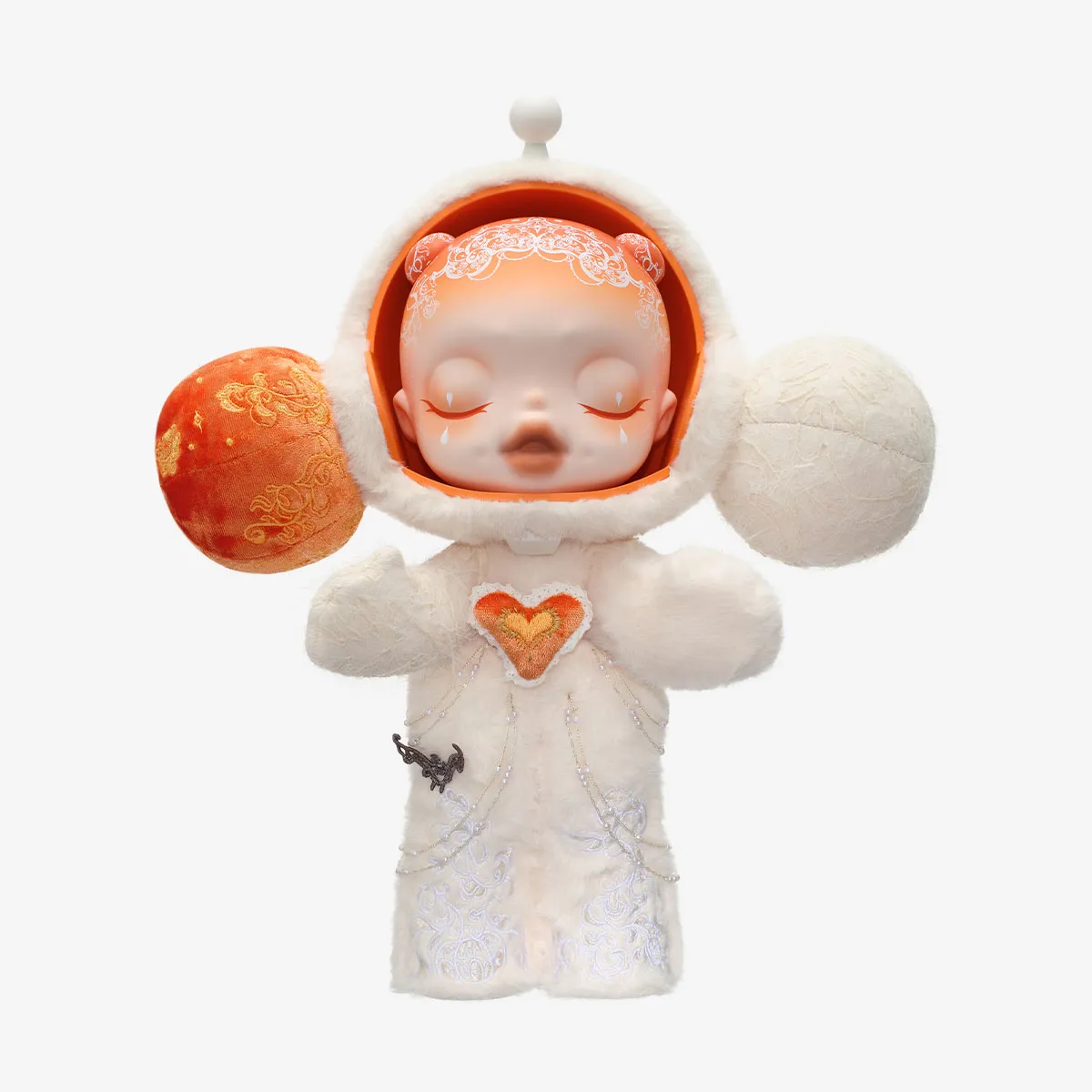 MEGA α SKULLPANDA 400% White Moon - POP MART (Sweden)