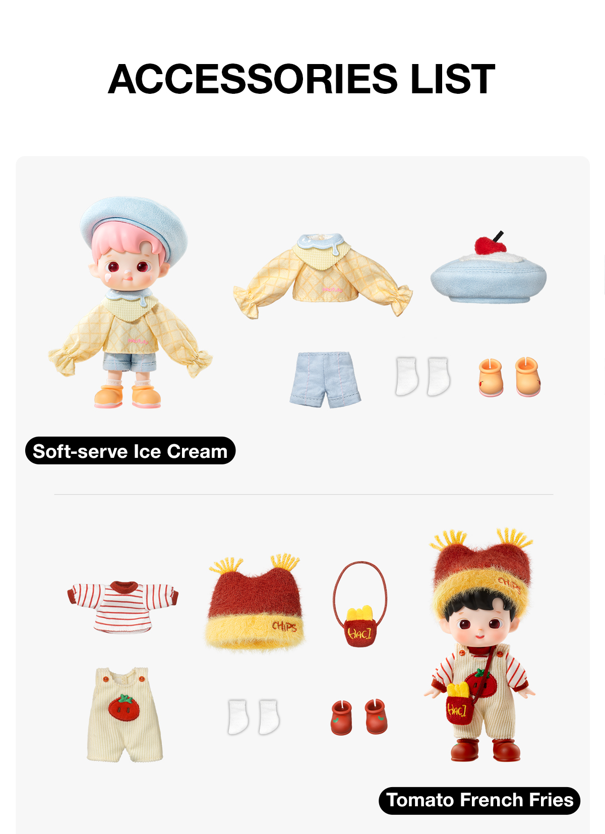 その他 HACIPUPU Little Foodie HACIPUPU Little Foodieシリーズ1/12アクションフィギュア - メルカリ