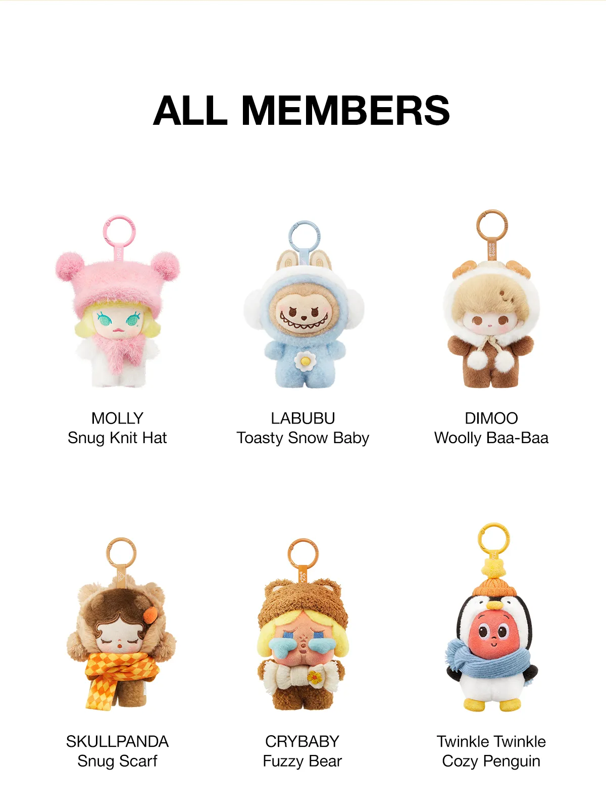 POP BEAN Fluffy & Cozy Series-Plush Pendant Blind Box - POP MART (France)