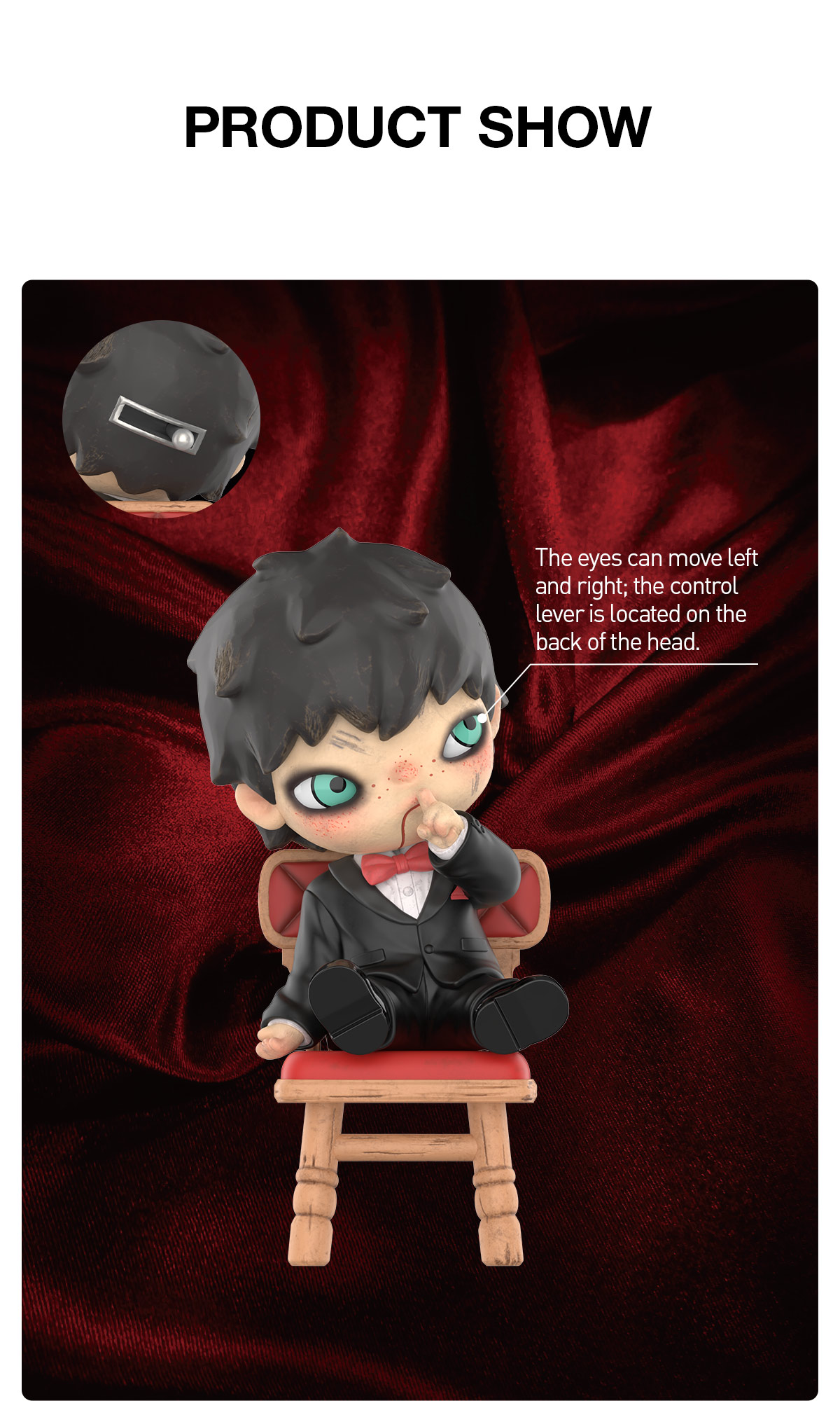 Hirono × Dead Silence Figure - POP MART (Switzerland)