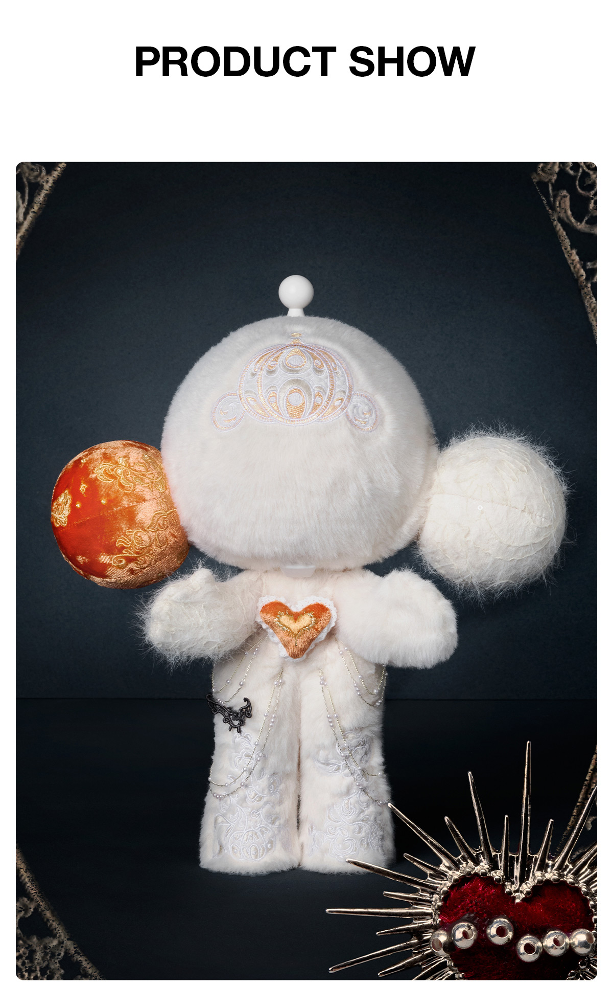 MEGA α SKULLPANDA 400% White Moon - POP MART (Singapore)